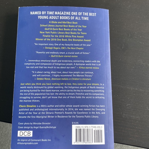 The Marrow Thieves by Cherie Dimaline Softcover - Picture 2 of 6
